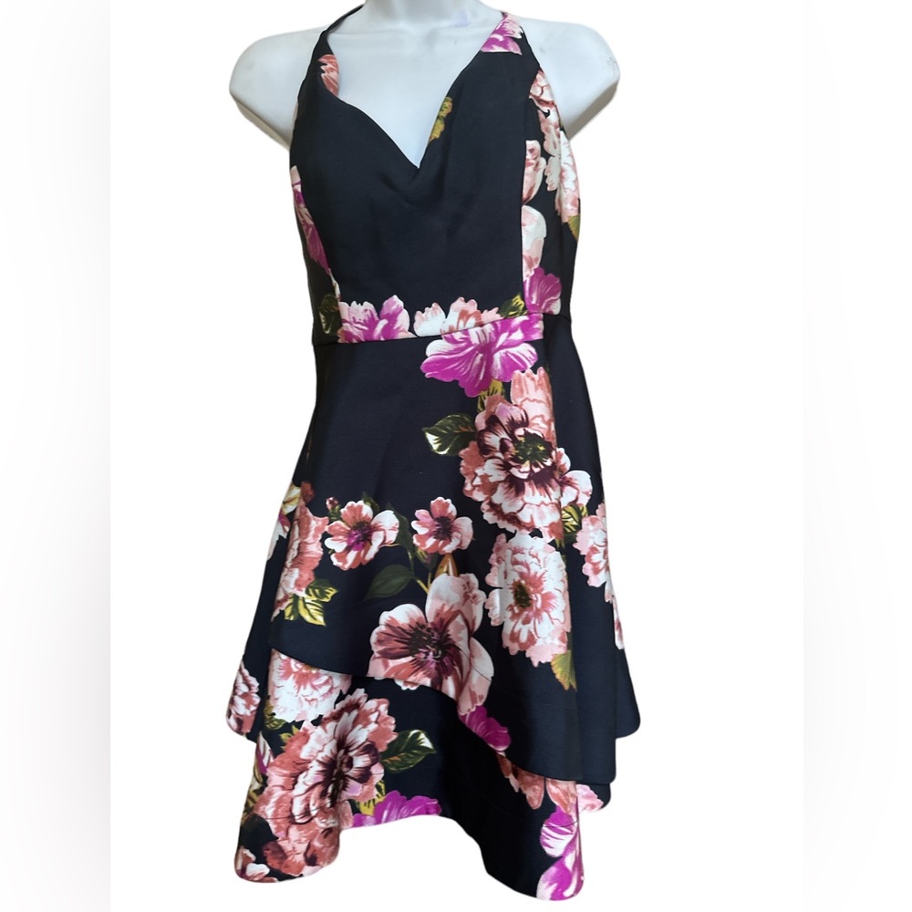 DAVID’s BRIDAL Floral midi dress SZ 11 NWT